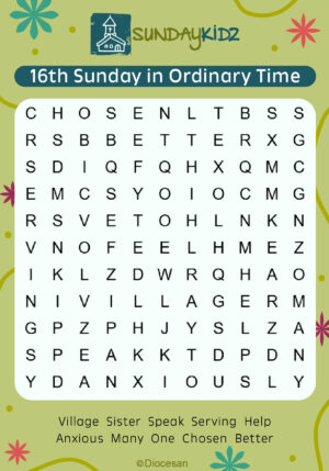 16th Sunday OT Cycle C Vertical