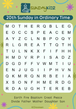 20th Sunday OT Cycle C Vertical