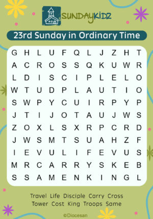 23rd Sunday OT Cycle C Vertical