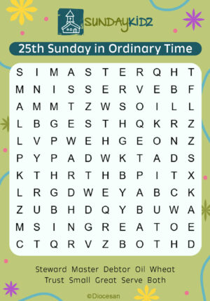 25th Sunday OT Cycle C Vertical