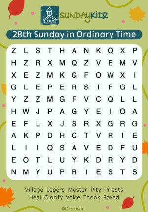 28th Sunday OT Cycle C Vertical