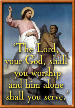 Lent - Week 1 - Gospel - English