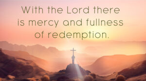 Lent - Week 5 - Response - English