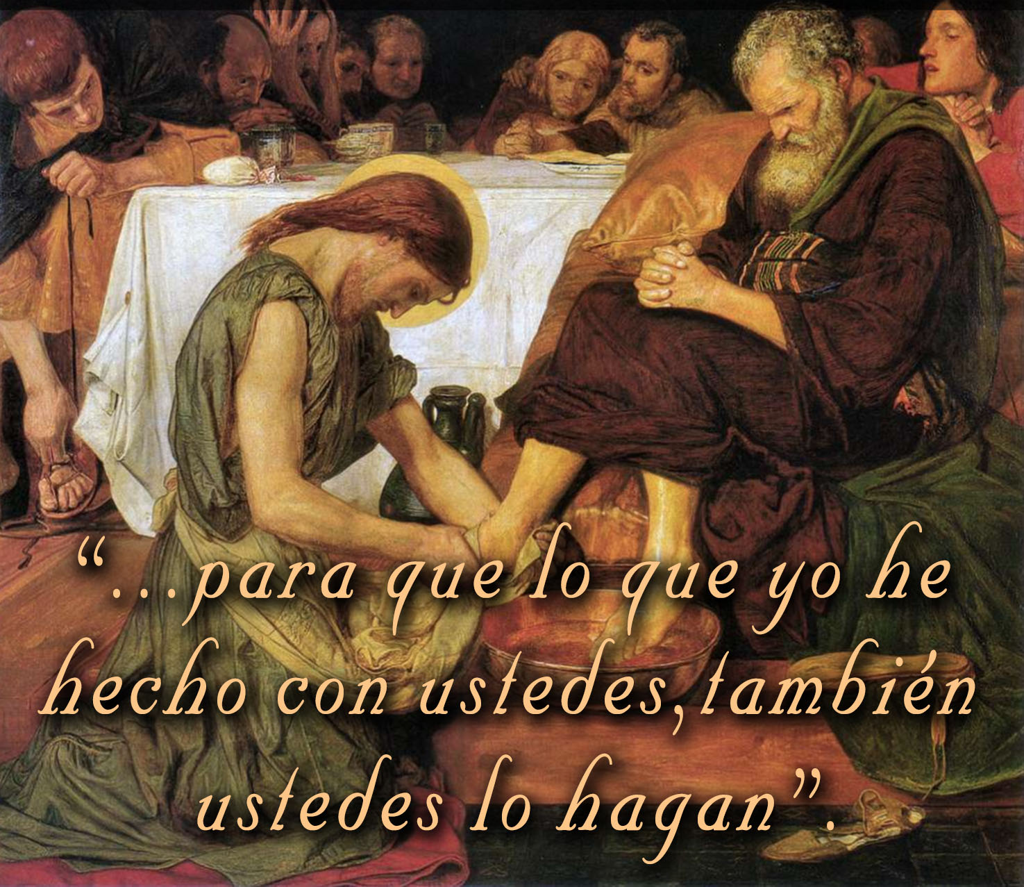 Holy Thursday - Lords Supper - Gospel - Spanish