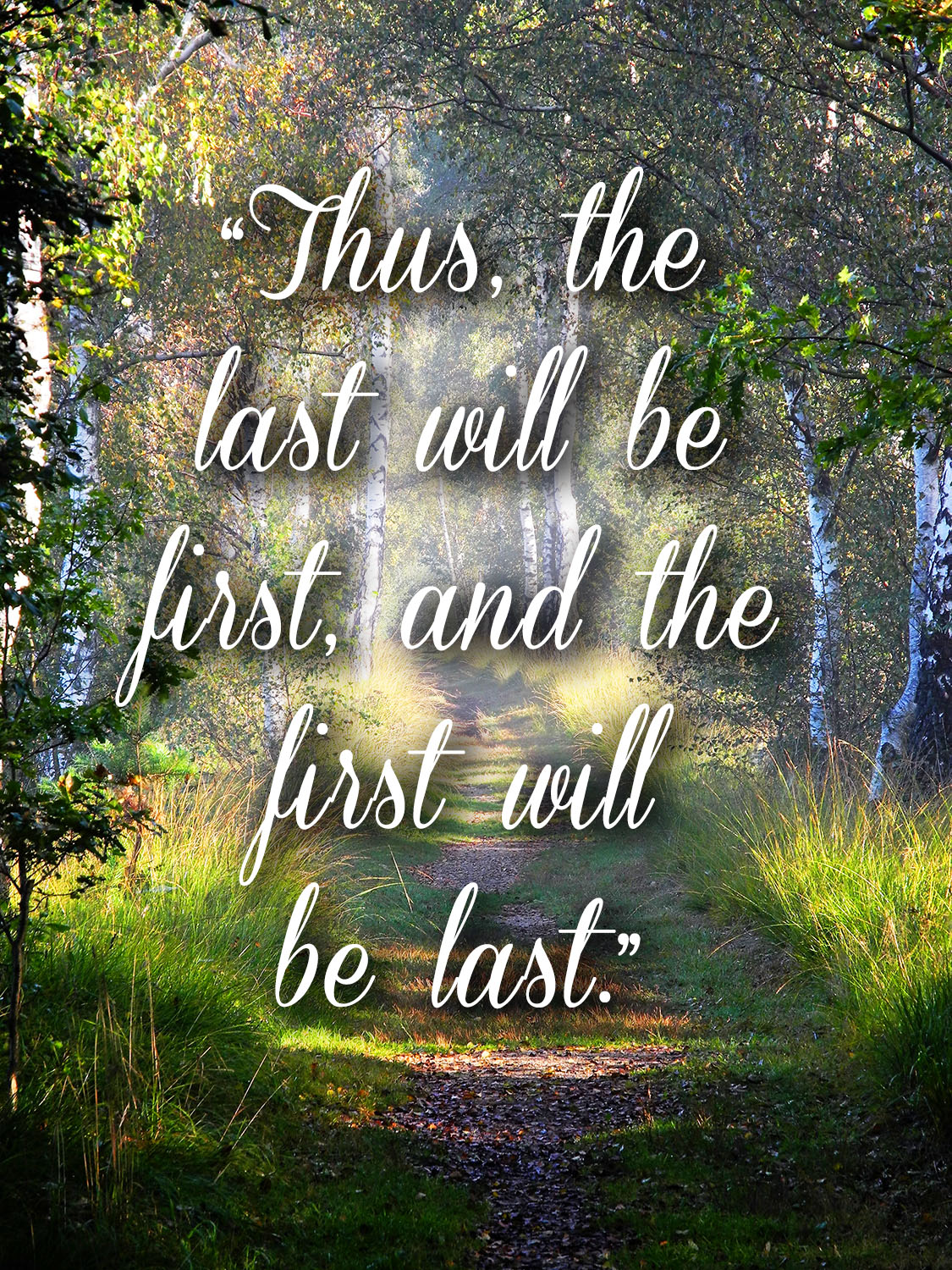 Ordinary Time - Week 25 - Gospel - English