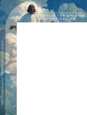 The Son of Man Will Come Advent Bilingual Wrapper