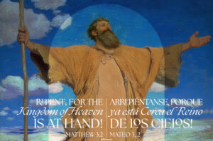 Repent Advent Bilingual Half Page