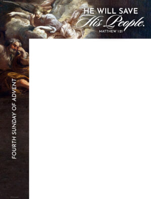 Save His People Advent Wrapper