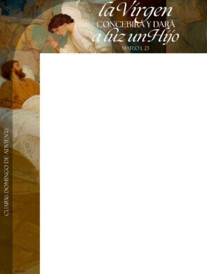 The Virgin Shall Bear a Son Advent Spanish Wrapper
