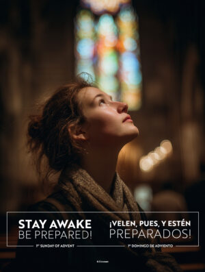 Stay Awake, Be Prepared Advent Bilingual Cover