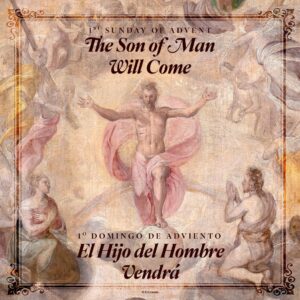 The Son Of Man Advent Bilingual Square