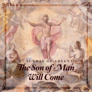 The Son Of Man Advent Square