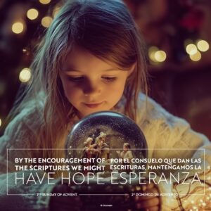 Have Hope. Advent Bilingual Square