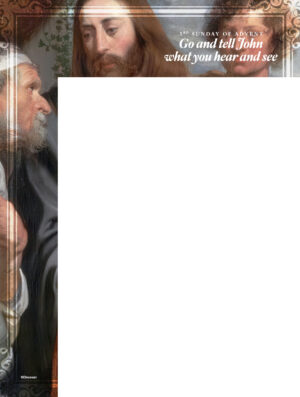 Go And Tell John. Advent Wrapper