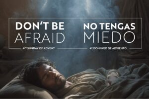 Do Not Be Afraid Advent Bilingual Half Page