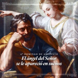 The Angel of the Lord Advent Spanish Square