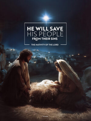 He Will Save His People Cover