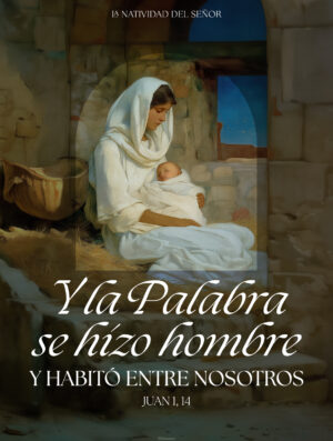 The Word Was Made Flesh Christmas Spanish Cover