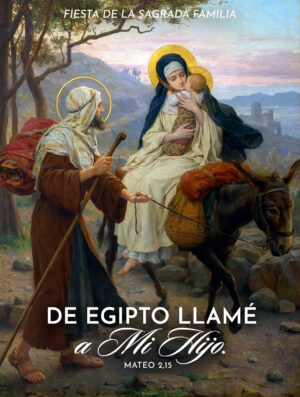 Out of Egypt Holy Family Spanish Cover
