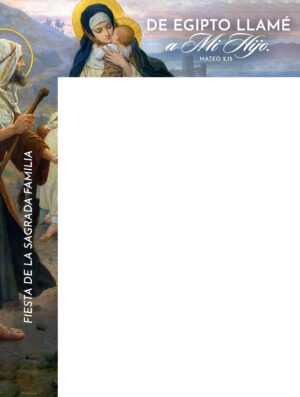 Out of Egypt Holy Family Spanish Wrapper