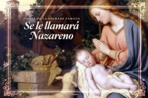 He Shall Be Called A Nazorean Spanish Half Page