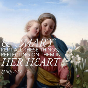 Mary Kept All These Things Mother of God Square