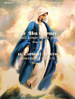 Immaculate Conception by The Living Heart Co. Bilingual Cover