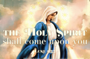 Immaculate Conception by The Living Heart Co. Half Page