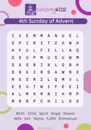 4th Sunday Advent Cycle A Vertical