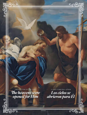 The Heavens Were Opened. Bilingual Cover