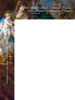 Saw His Star Epiphany Bilingual Wrapper