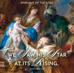 Saw His Star Epiphany Square