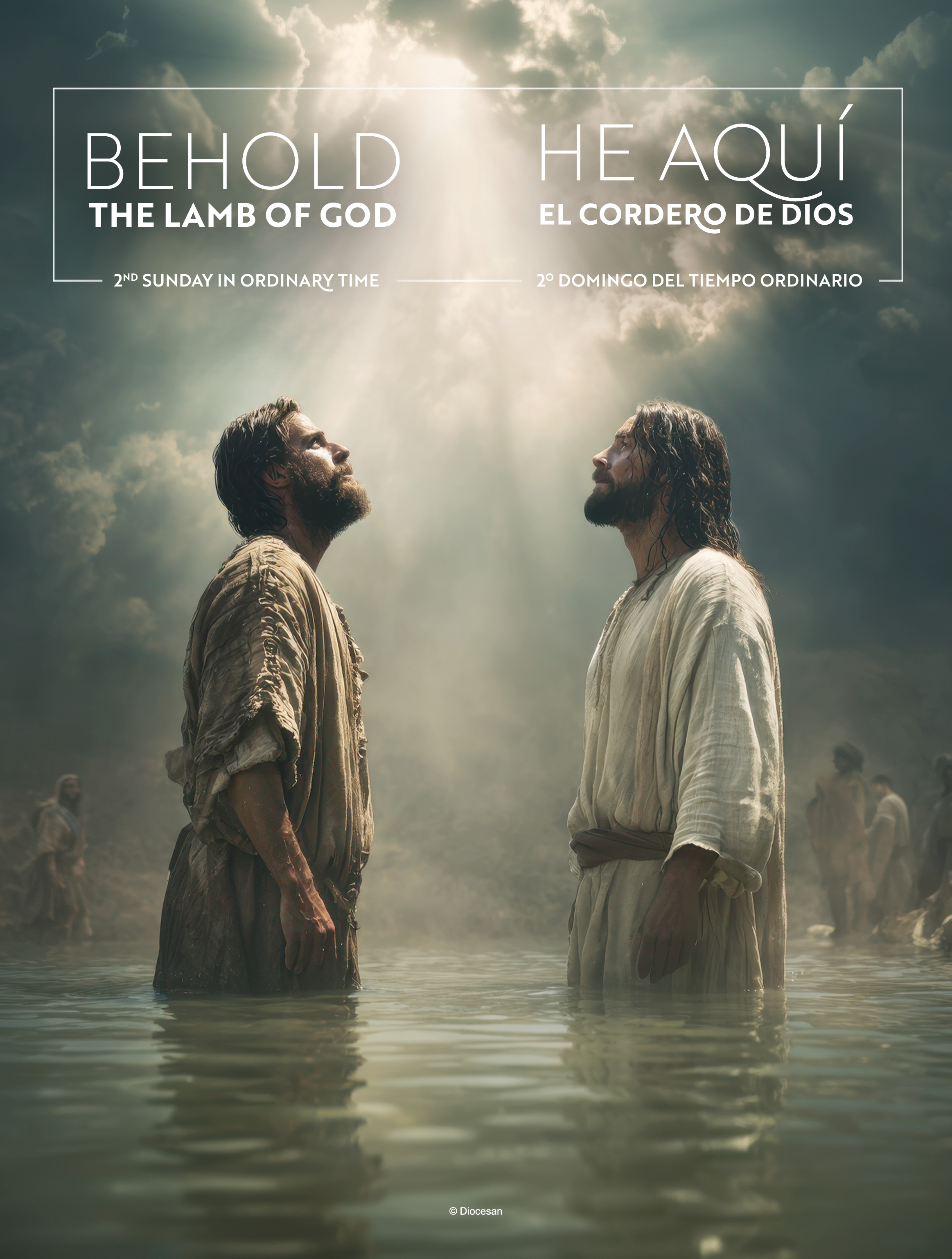 Behold The Lamb. Bilingual Cover