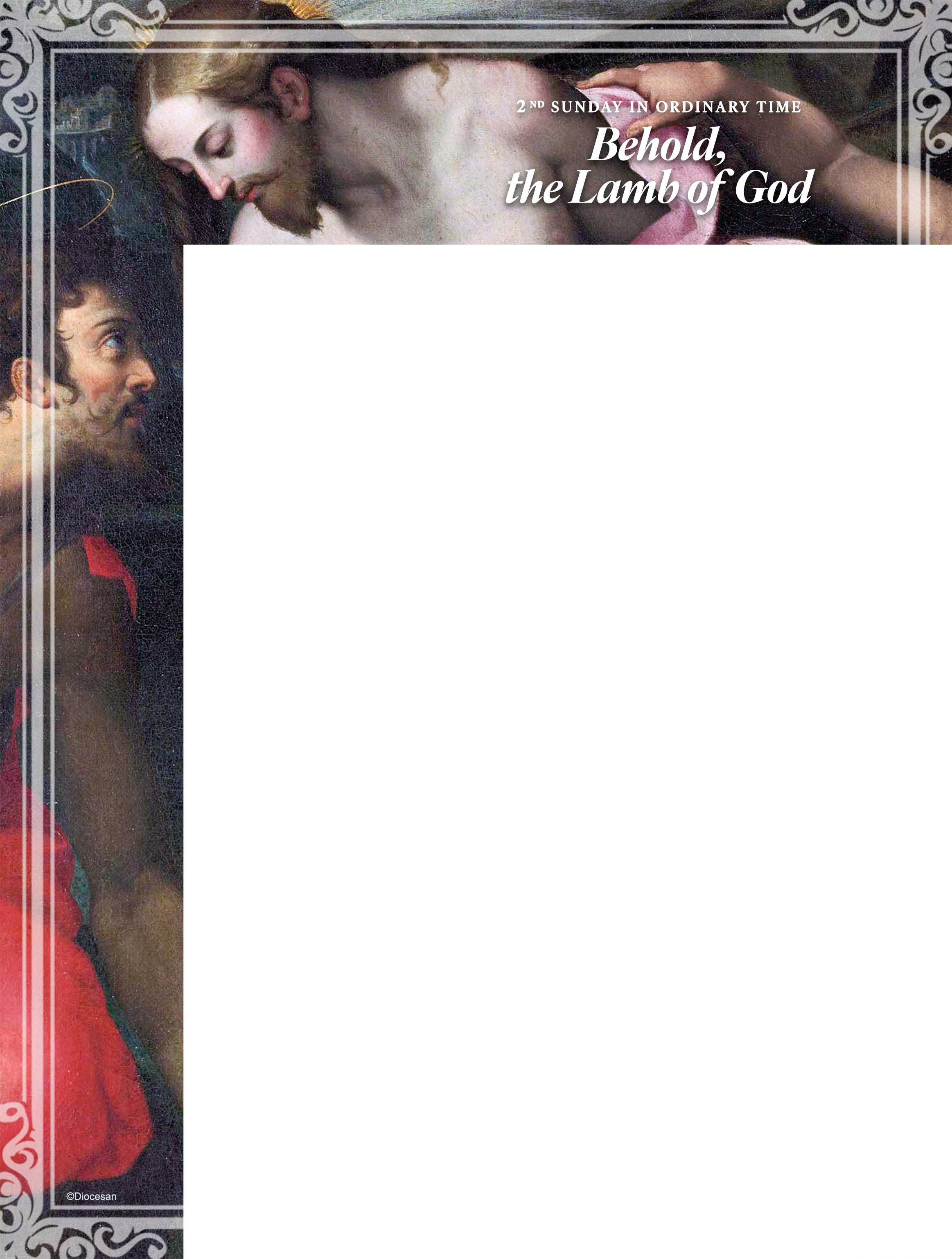 Behold the Lamb of God. Wrapper