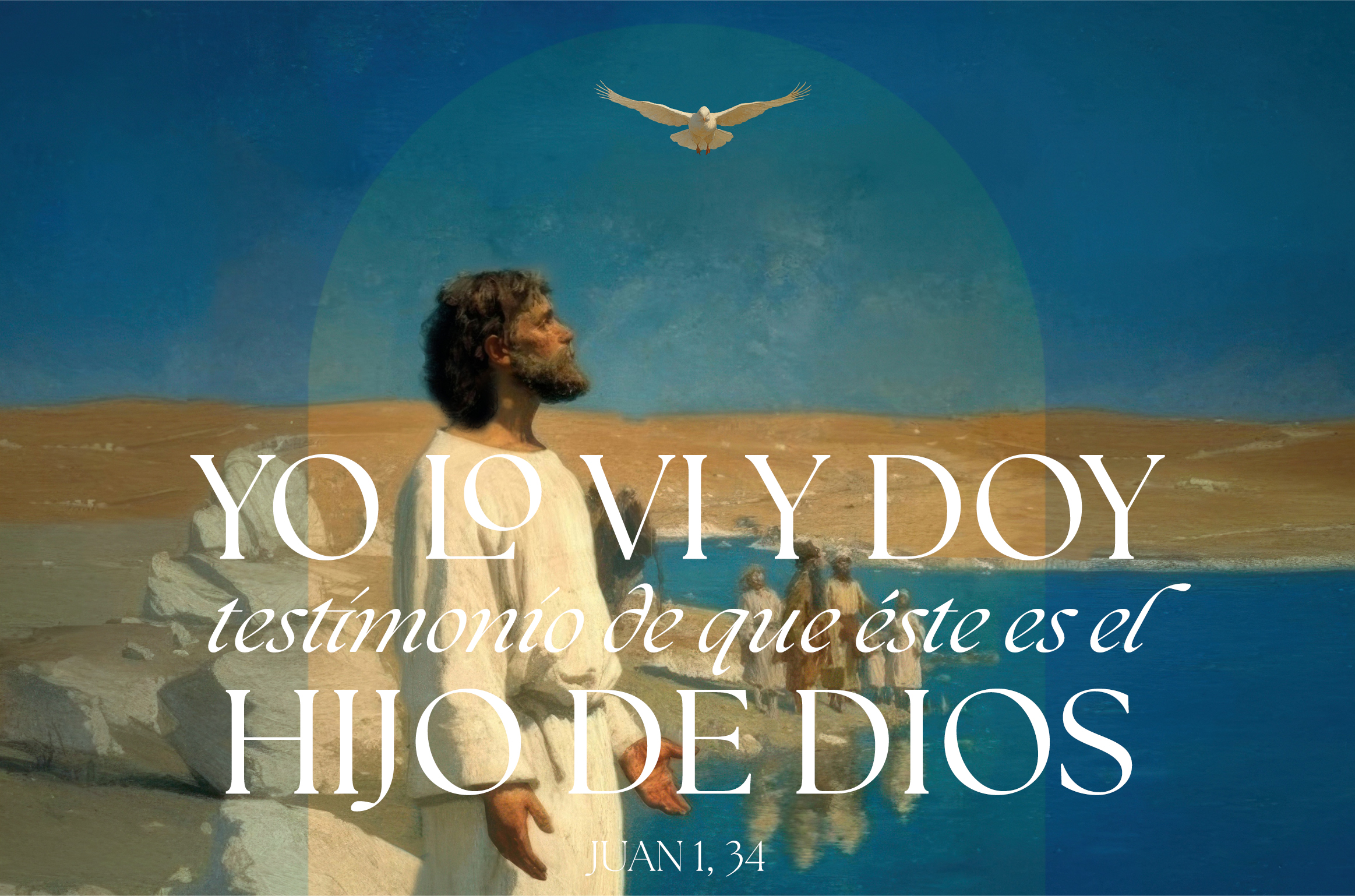 I Have Seen That He is the Son of God Spanish Half Page