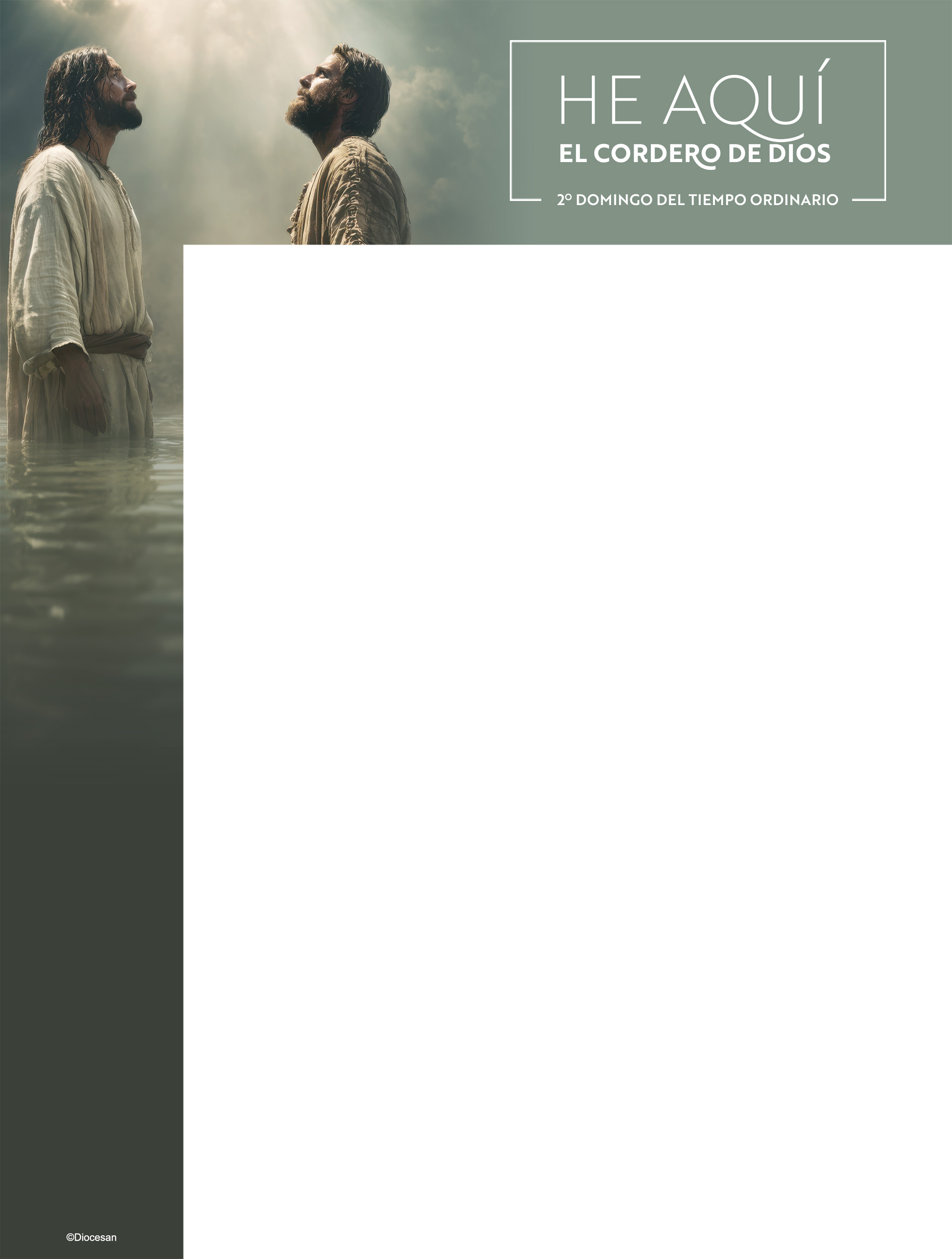 Behold The Lamb. Spanish Wrapper