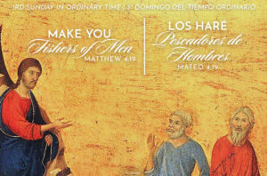 Fishers of Men Ordinary Time Bilingual Half Page