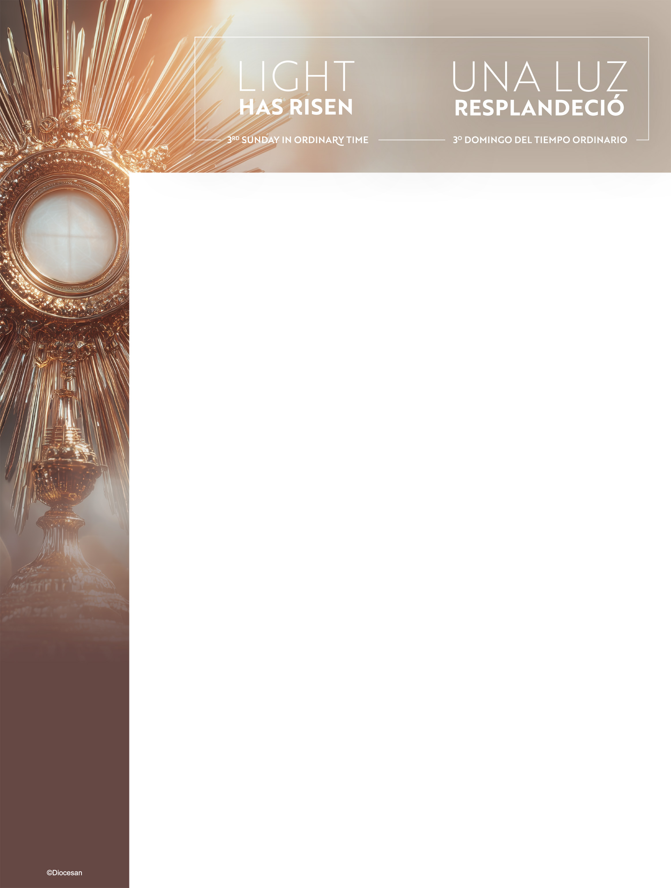 Light Has Arisen. Bilingual Wrapper