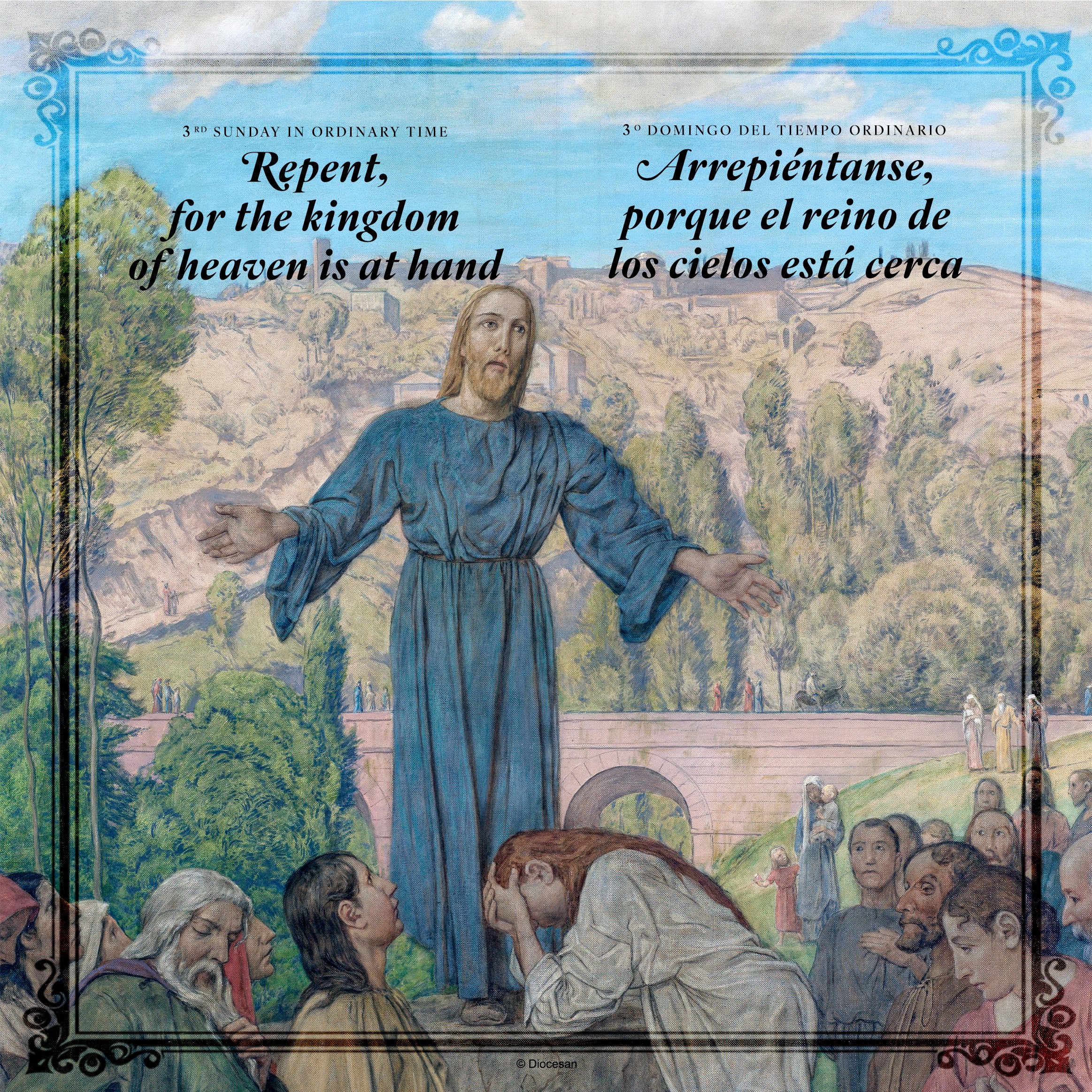 The Kingdom of Heaven. Bilingual Square