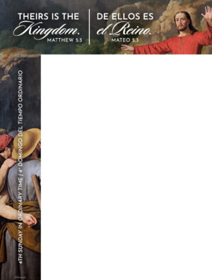 Theirs Is The Kingdom Ordinary Time Bilingual Wrapper