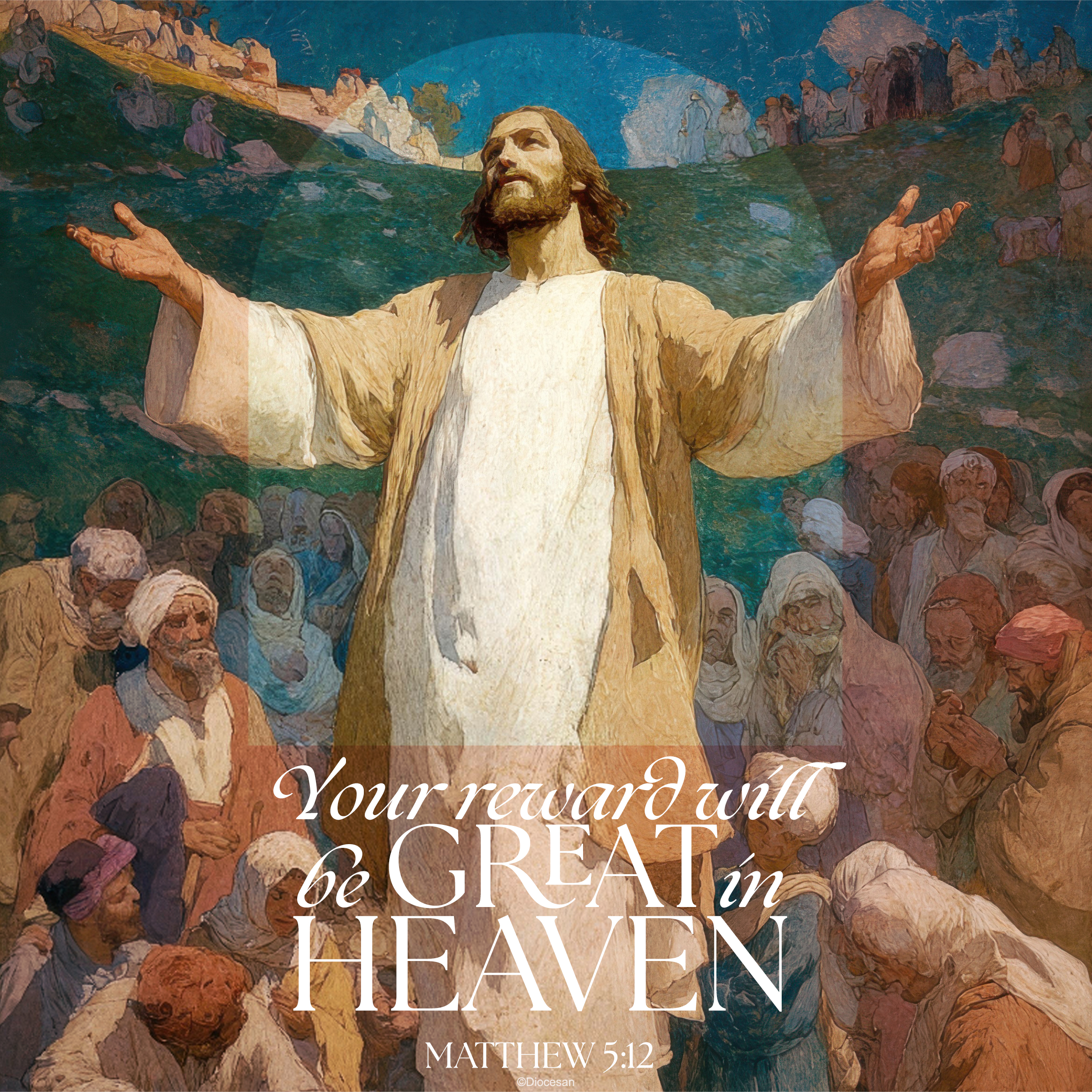 Your Reward Will Be Great in Heaven Square