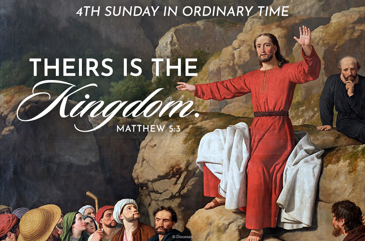 Theirs Is The Kingdom Ordinary Time Half Page