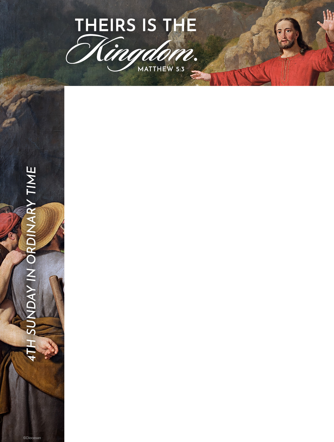 Theirs Is The Kingdom Ordinary Time Wrapper