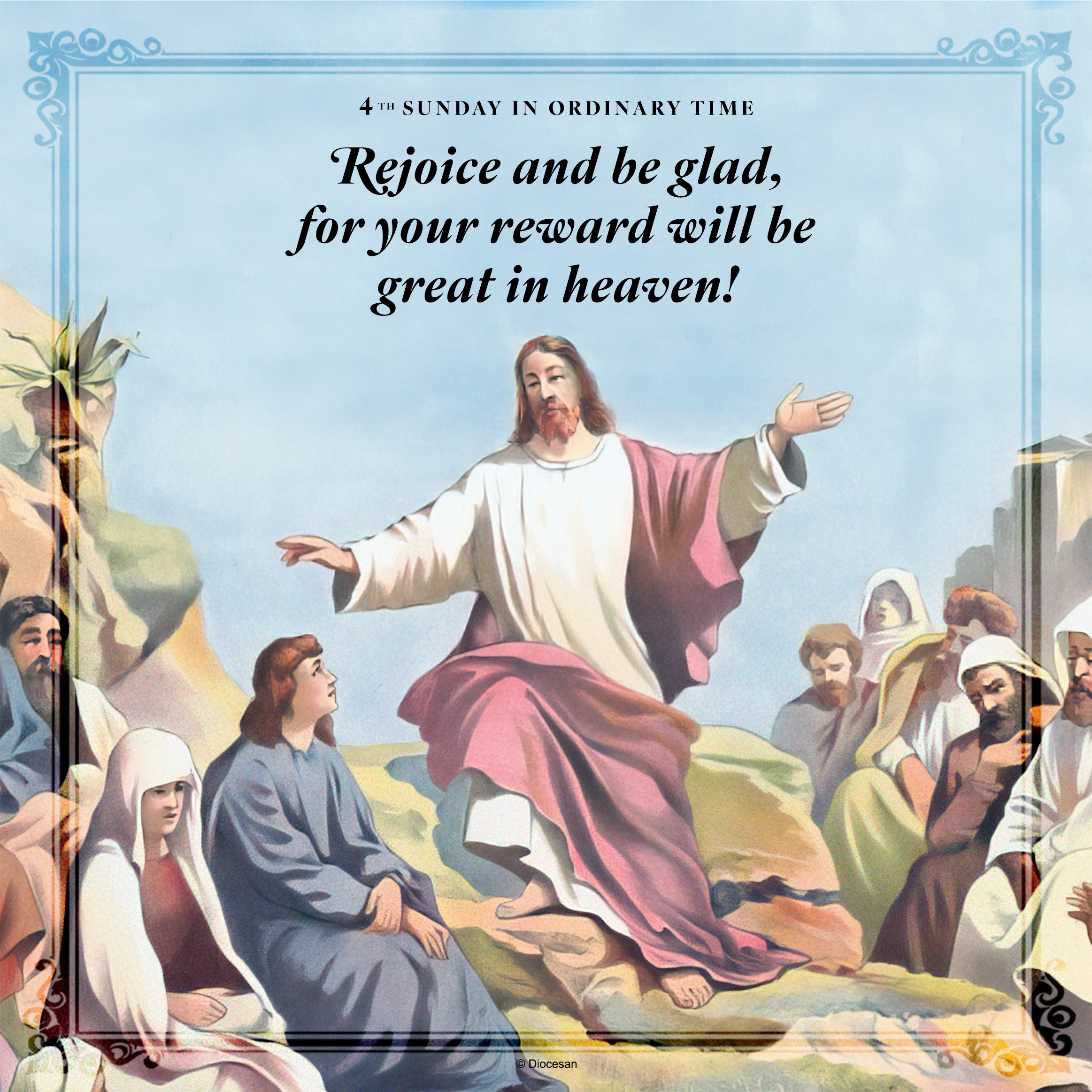 Rejoice And Be Glad. Square