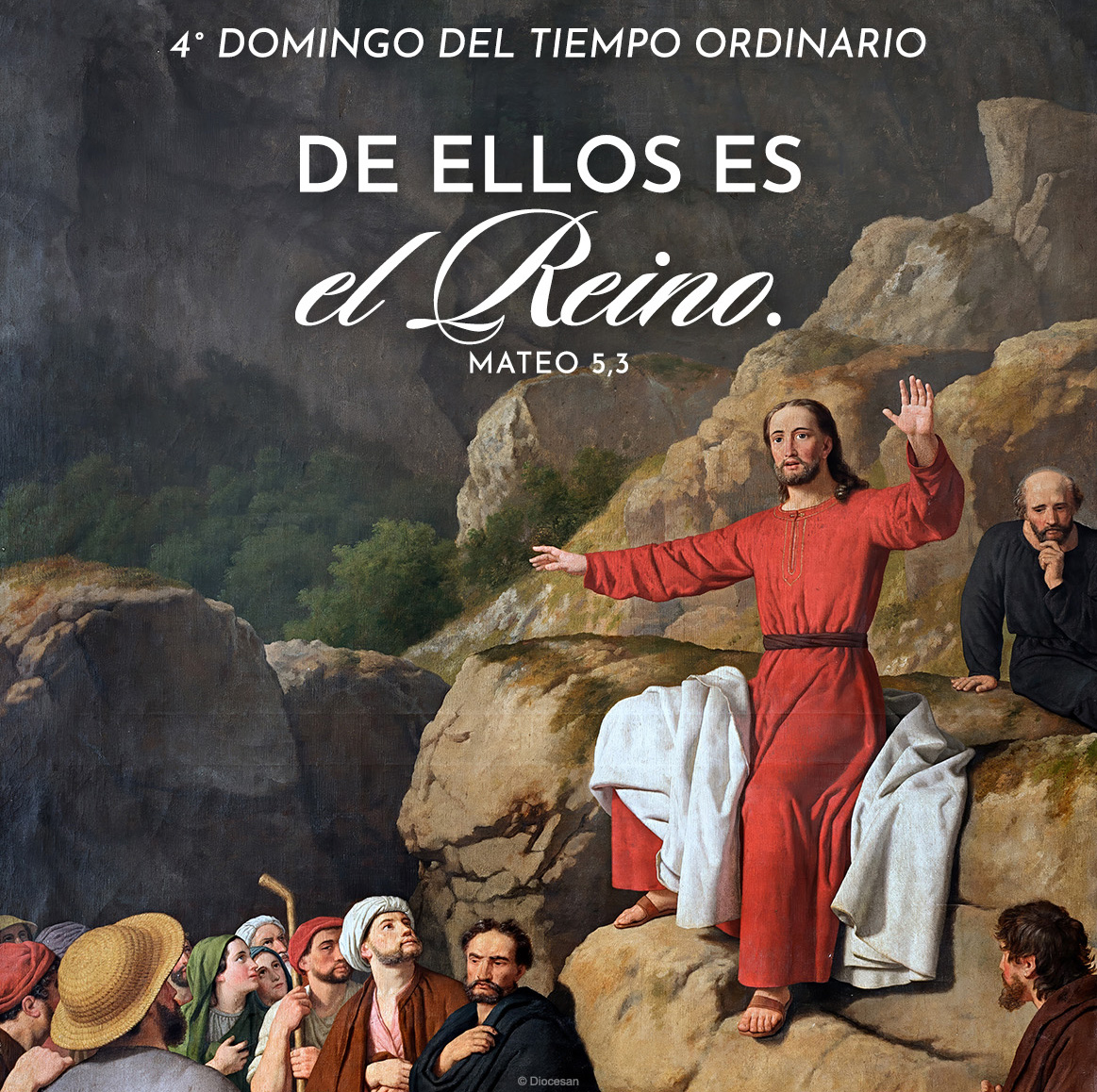 Theirs Is The Kingdom Ordinary Time Spanish Square