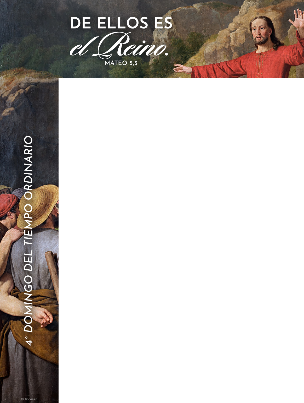 Theirs Is The Kingdom Ordinary Time Spanish Wrapper