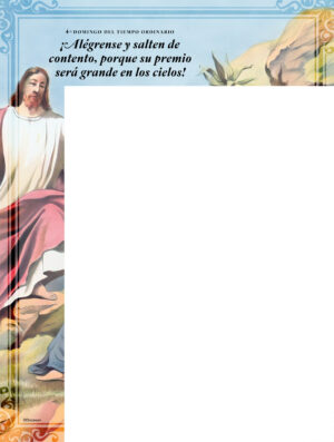 Rejoice And Be Glad. Spanish Wrapper