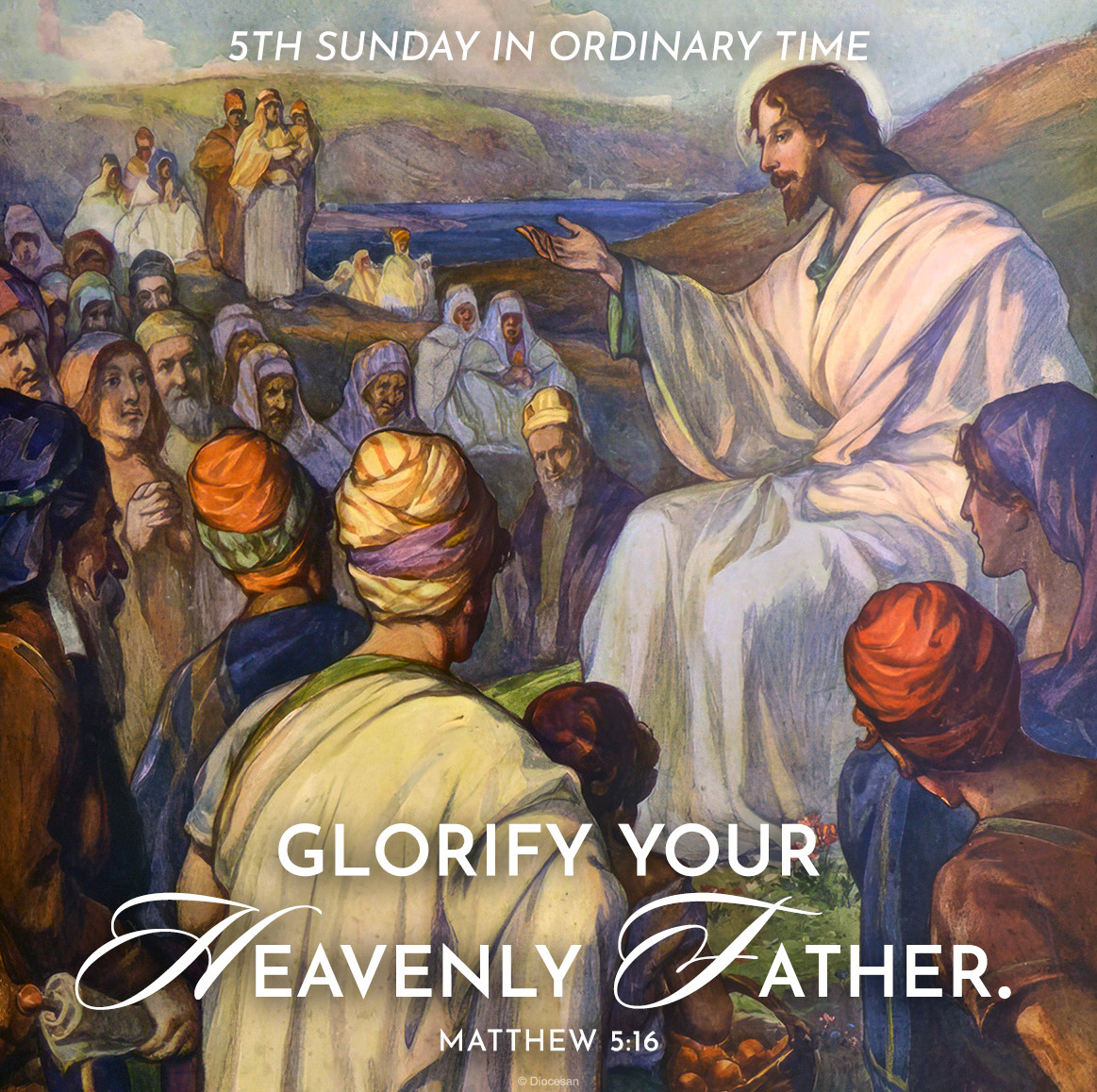 Glorify Your Heavenly Father Ordinary Time Square