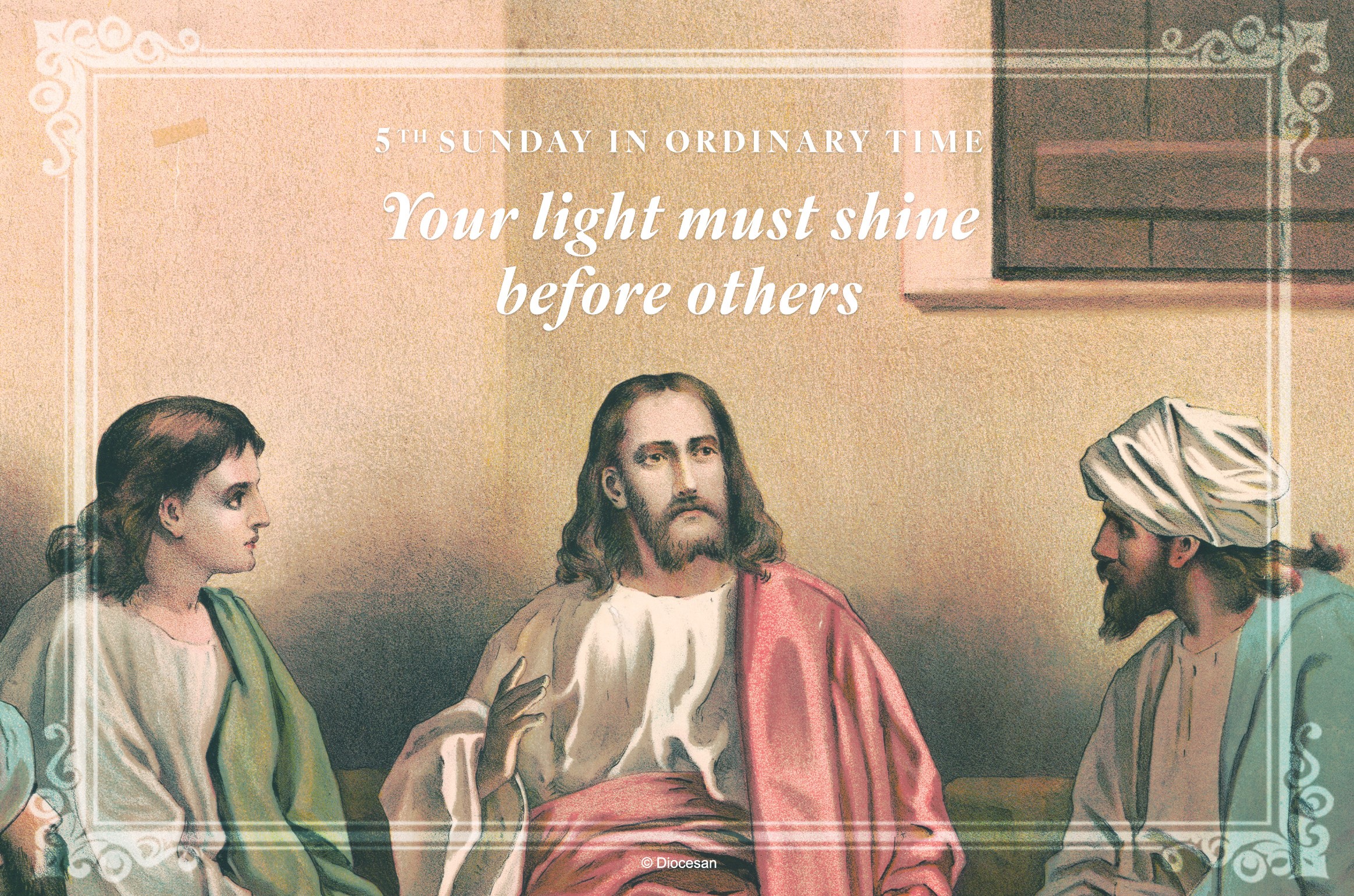 Your Light Must Shine. Half Page