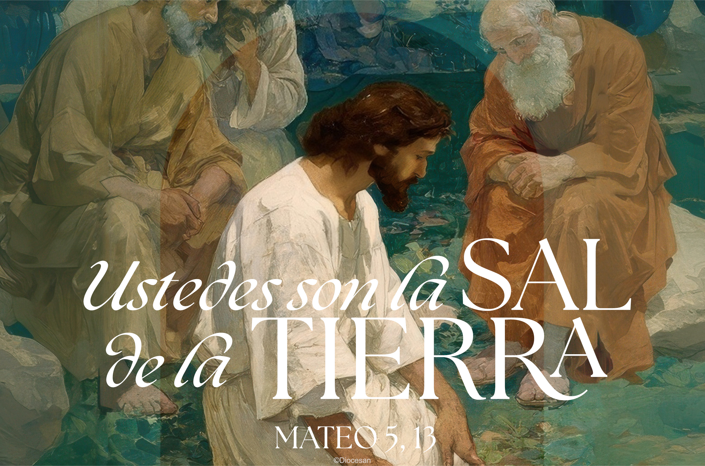 You Are the Salt of the Earth Spanish Half Page